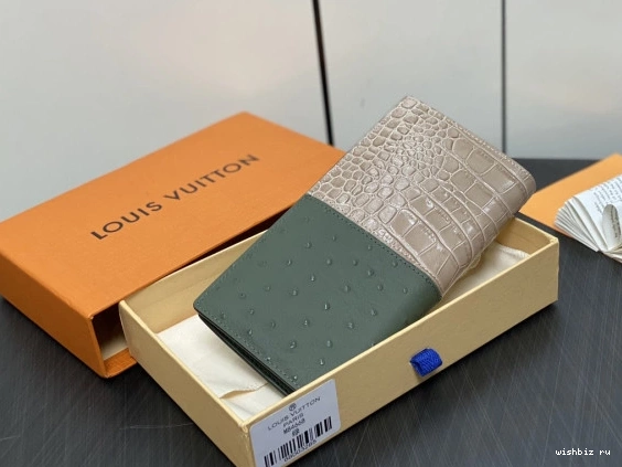 WIS VUITTON WALLET-10*19*2cm LOUIS BRAZZA 0918